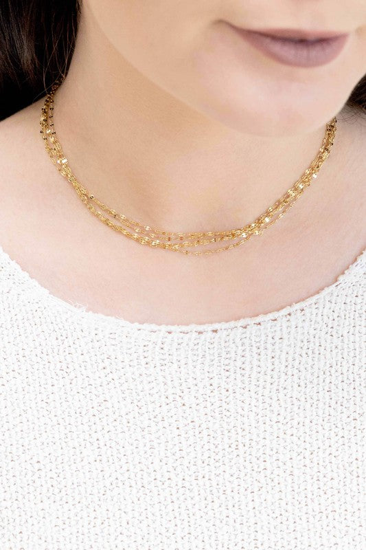 Gold Rush Layered Necklace