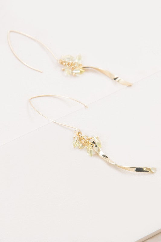 Twist Arc Threader Earrings