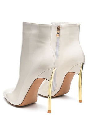 LONDON RAG SHINE HIGH PU STILETTO BOOT