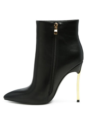 LONDON RAG SHINE HIGH PU STILETTO BOOT