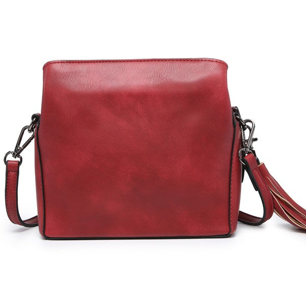 Just Enough Mini Shoulder Bag with Multi Compartments