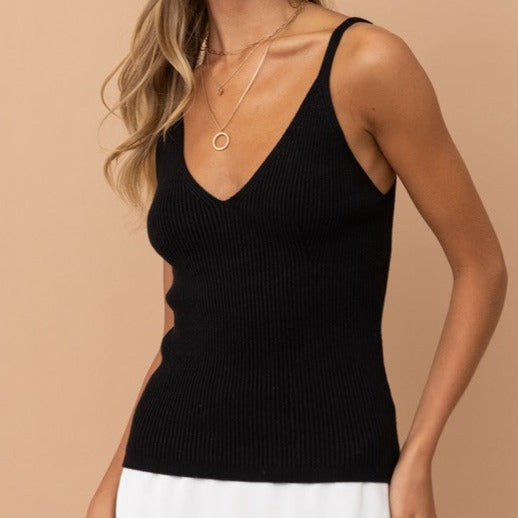 Essential Sweater Knitted Tank Cami