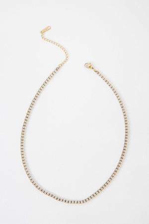 Marquise Stone Tennis Necklace