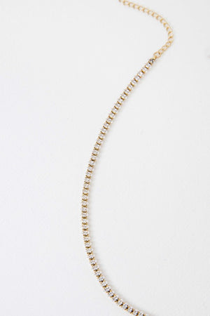 Marquise Stone Tennis Necklace