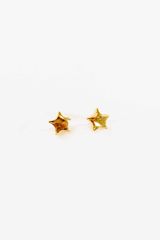 Mini Star Stud Earrings