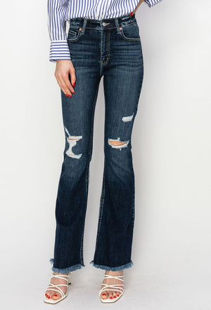 High Rise Western Boot Jeans