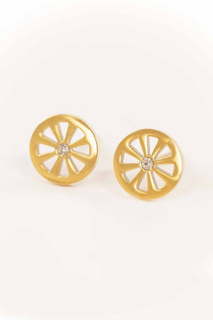 Pinwheel Stud Earrings