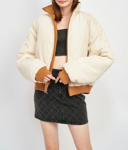 Puffed Up Reversible Puffer Jacket