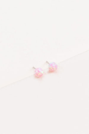 Tiny Sphere Stud Earrings