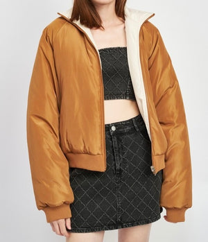 Puffed Up Reversible Puffer Jacket